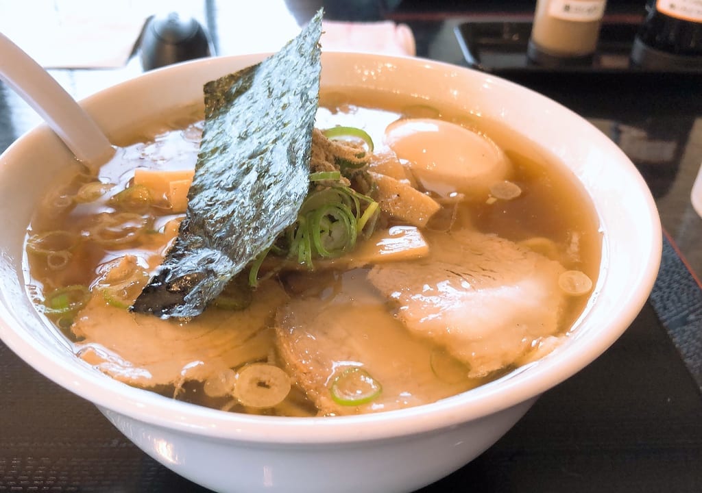 酒田ラーメン　中華そば屋馬場　煮干しラーメン
